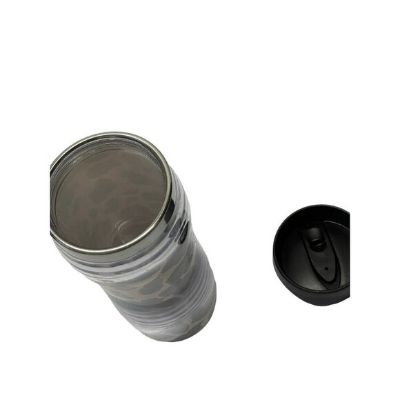 Cook’s Tools Leopard Print  Travel Mug With Lid - Picture 4 of 6